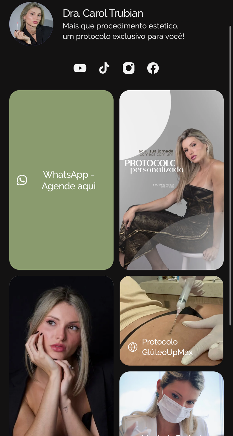 Estética — GoLinks.bio