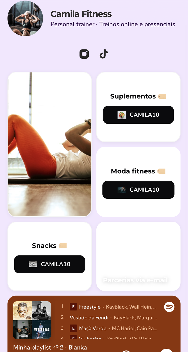 Fitness — GoLinks.bio